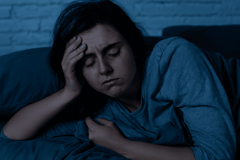 sleep routine for anxiety without medication at night.