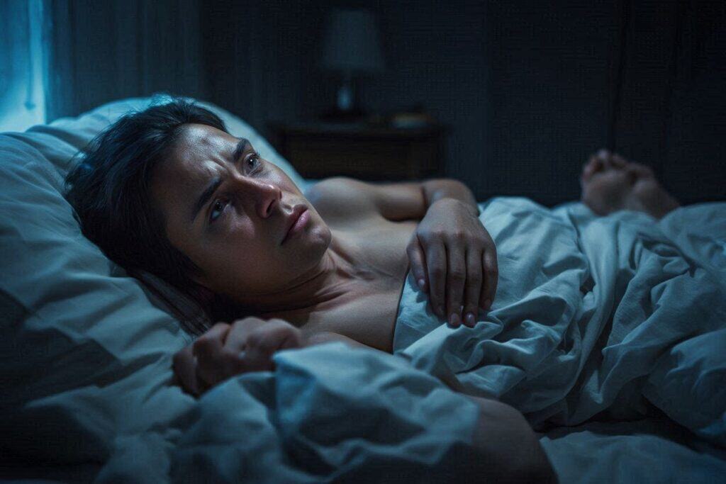 sleep paralysis but no hallucinations causing inability to move