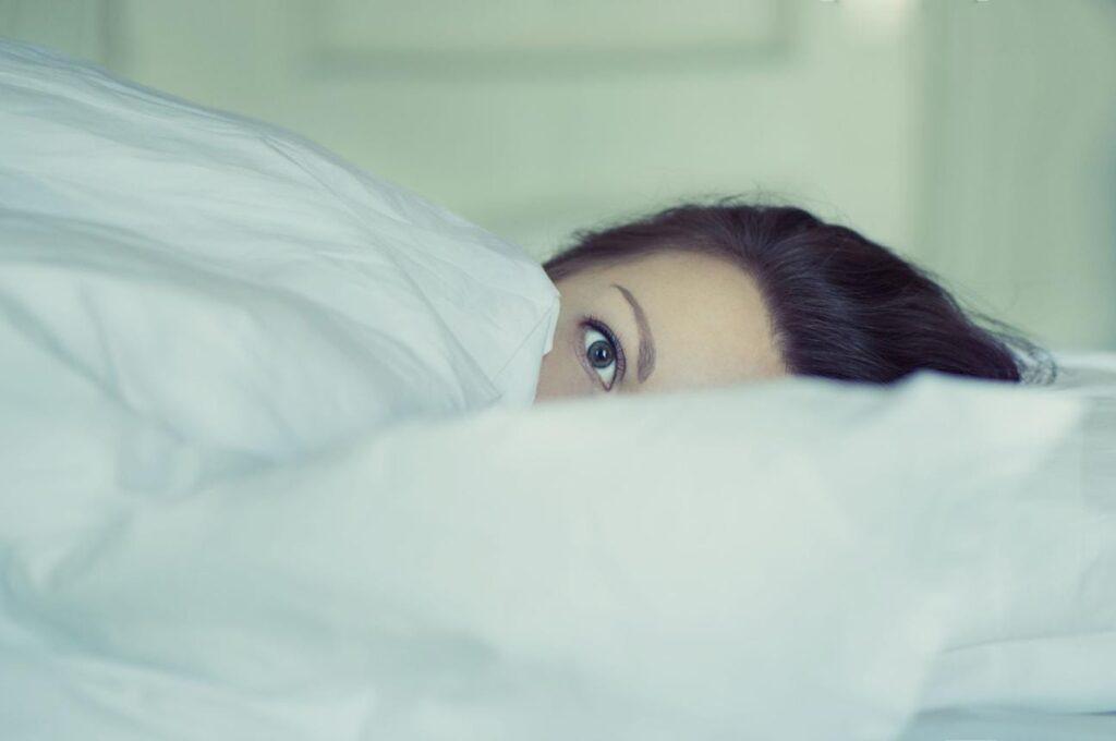 awareness of breathing at night