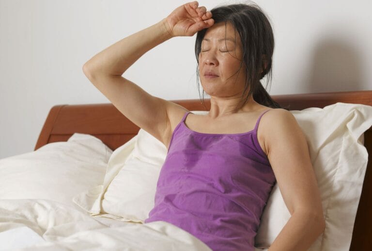 waking up sweating at night night sweats sleep problem sweating during sleep causes person sweating while sleeping