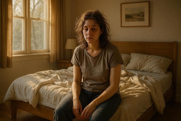 Falling asleep fast but waking up tired in the morning