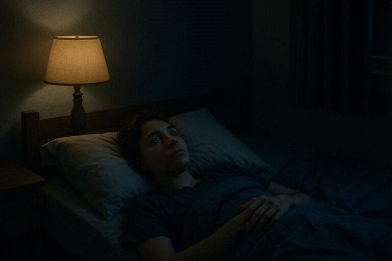 sleep anxiety causing worry at bedtime