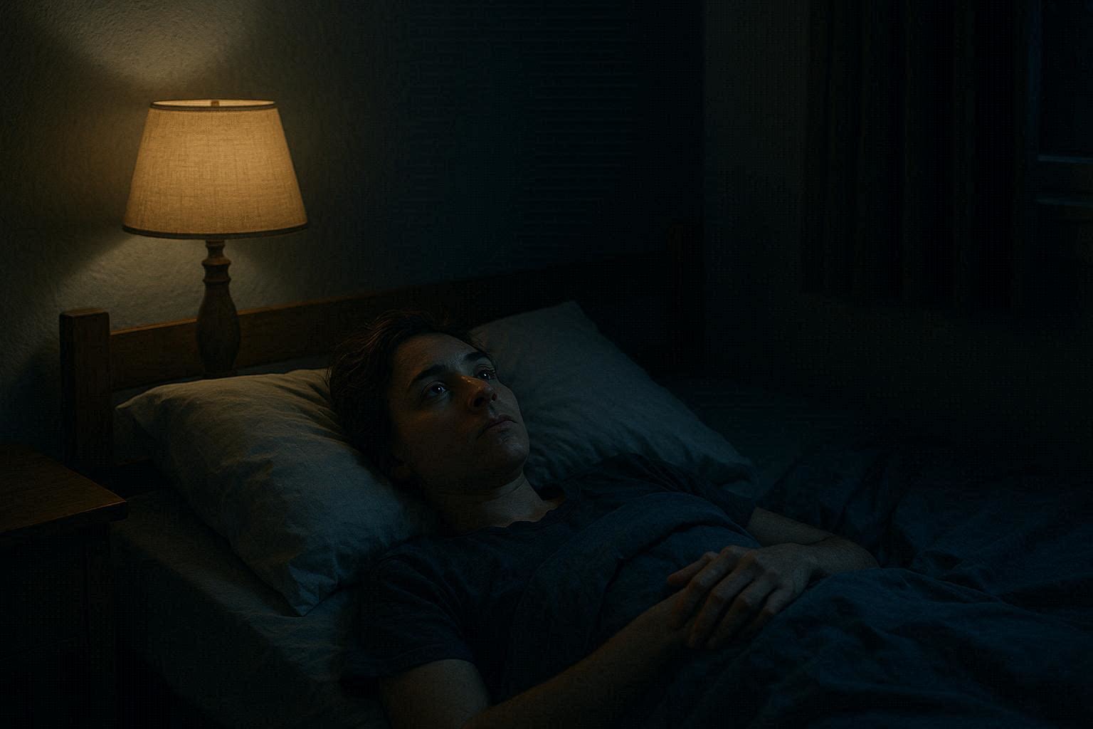 sleep anxiety causing worry at bedtime