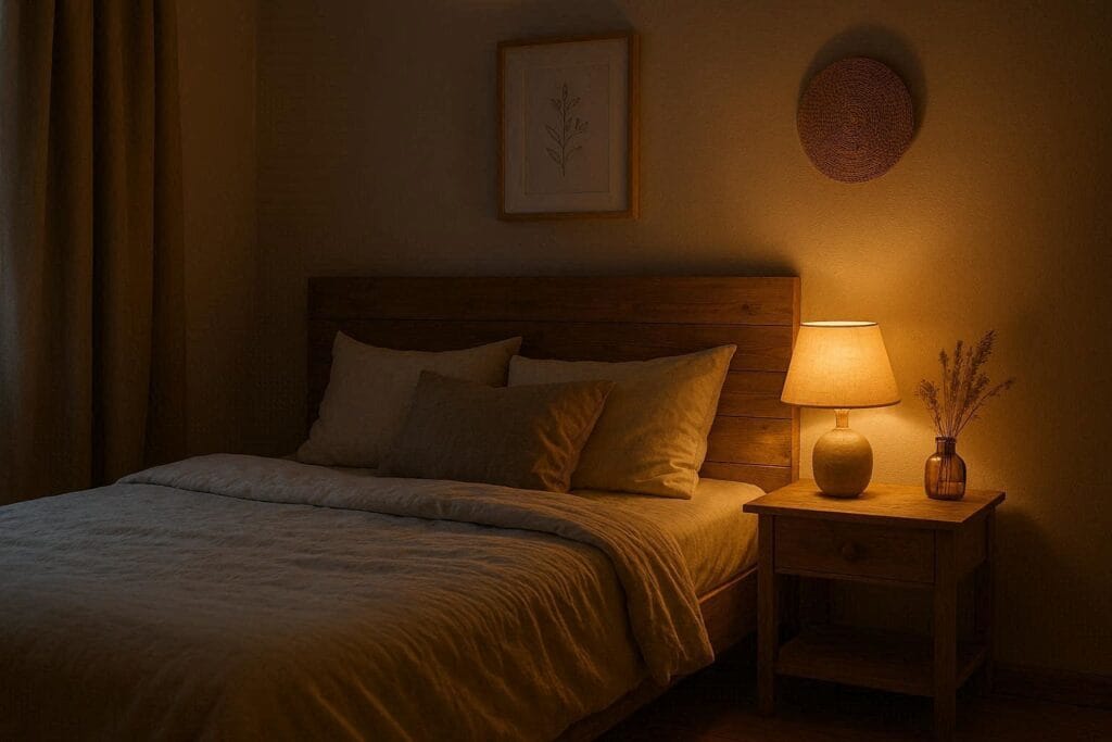 Creating a low-pressure sleep environment for deeper rest.