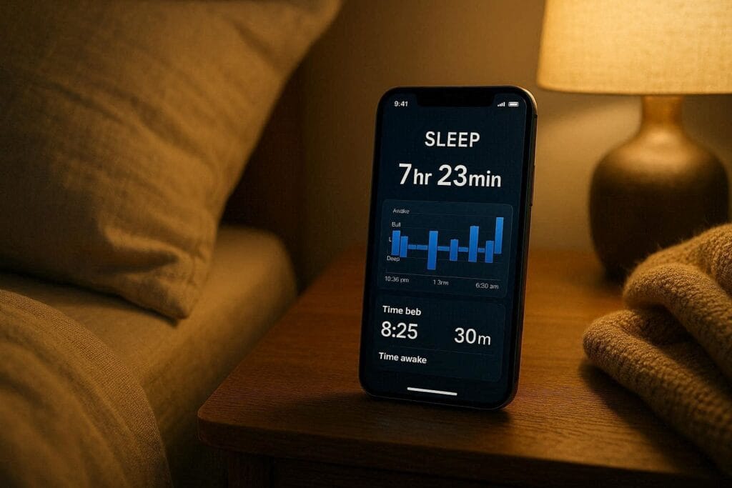 Falling asleep fast but waking up tired despite good sleep data