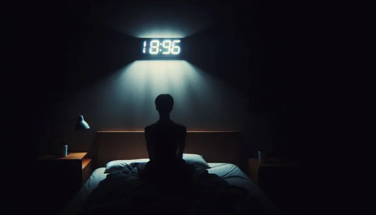 Waking up every night at the same time and feeling alert