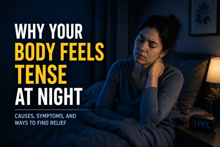 Why Your Body Feels Tense at Night