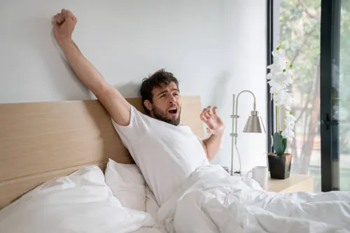 Tired all day after sleeping 